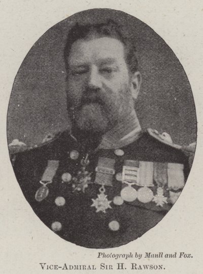 Vice-Almirante Sir H Rawson de English Photographer