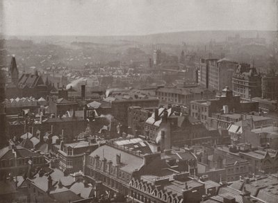 Vista da Galeria Dourada, St Pauls, olhando Noroeste de English Photographer
