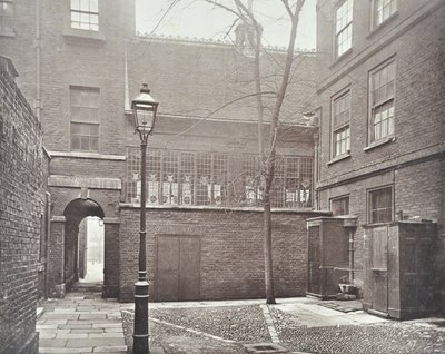 Vista do Barnards Inn, 1879 de English Photographer