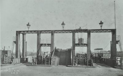 Vista, de, woolwich, balsa, 1896 de English Photographer