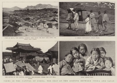 Vistas na capital de Corea, a sede da disputa entre a China e o Japão de English Photographer