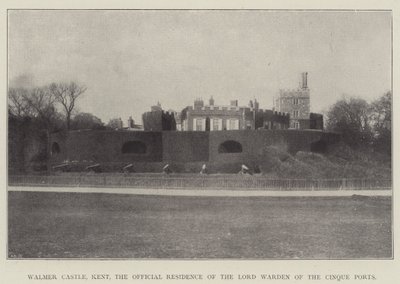 Walmer Castle, Kent, a Residência Oficial do Lord Warden dos Cinque Ports de English Photographer