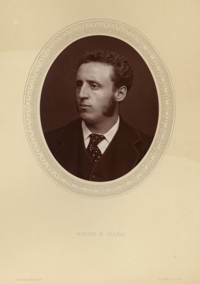 Walter William Ouless, pintor de retratos britânico de English Photographer