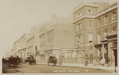 Escritório de Guerra, Pall Mall de English Photographer