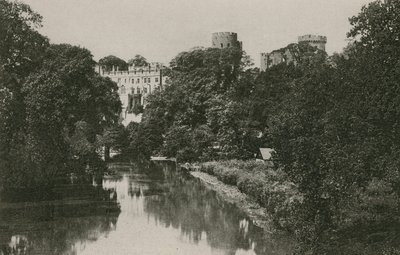 Castelo de Warwick, da Avon de English Photographer