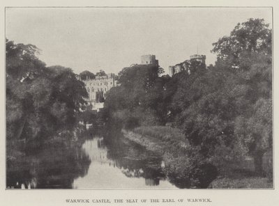 Warwick Castle, a sede do conde de Warwick de English Photographer
