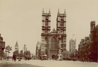Frente Oeste da Abadia de Westminster de English Photographer