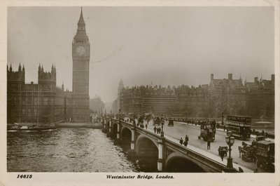 Ponte westminster, londres de English Photographer