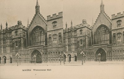 Westminster Hall, em Londres de English Photographer