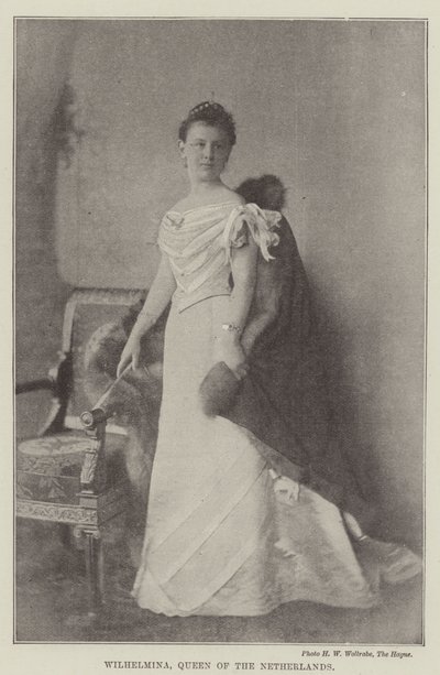 Wilhelmina, rainha dos Países Baixos de English Photographer