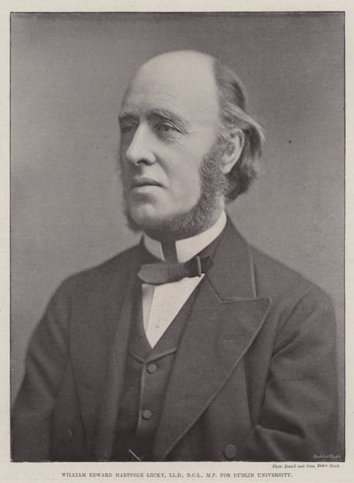 William Edward Hartpole Lecky, LLD, DCL, MP, para a Universidade de Dublin de English Photographer
