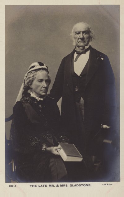 William Ewart Gladstone de English Photographer