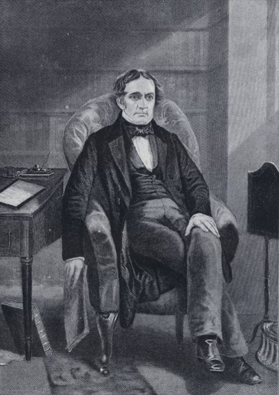William Hickling Prescott (foto a p/b) de English Photographer