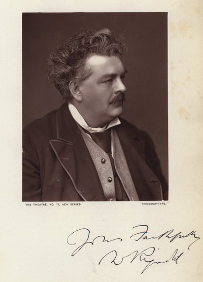 William Rignold (foto a p/b) de English Photographer