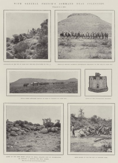 Com o Comando Geral dos Franceses perto de Colesberg de English Photographer