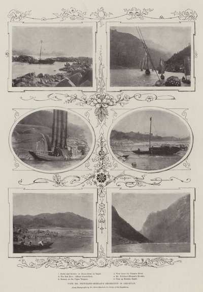 Com o Sr. Pritchard-Morgans Expedition em Szechuan de English Photographer