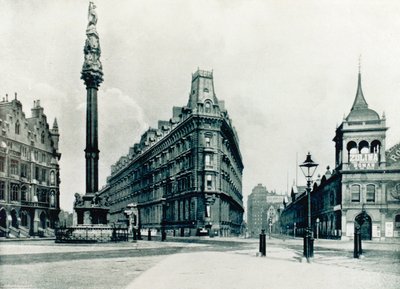 Com a Coluna de Westminster, a Queen Annes Mansions e o Royal Aquarium de English Photographer