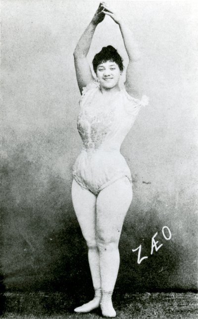 Zaeo, o trapezista de English Photographer
