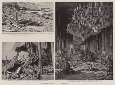 Zanzibar após o bombardeio de English Photographer
