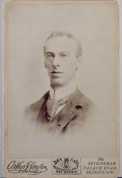 Retrato de Arthur Rackham (1867-1939) (foto sépia) de English Photographer English Photographer