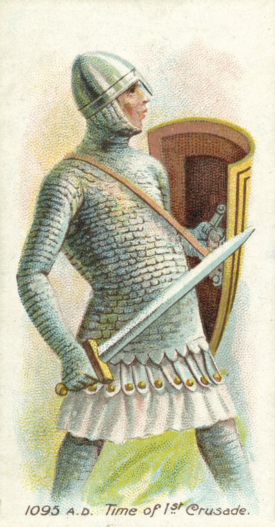 1095 dC, época da primeira cruzada de English School