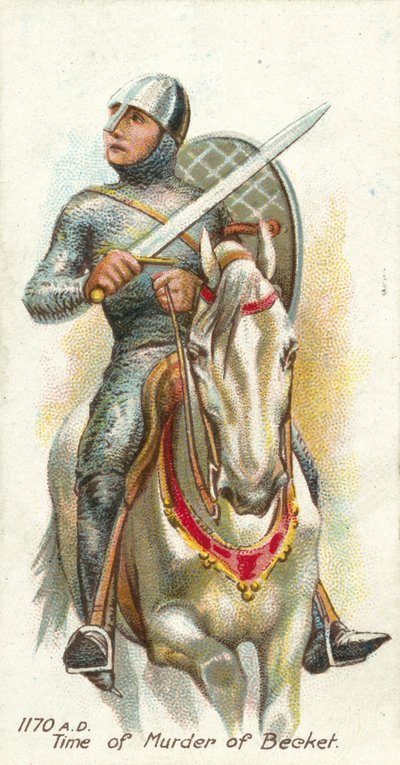 1170 AD, Hora do Assassinato de Becket de English School