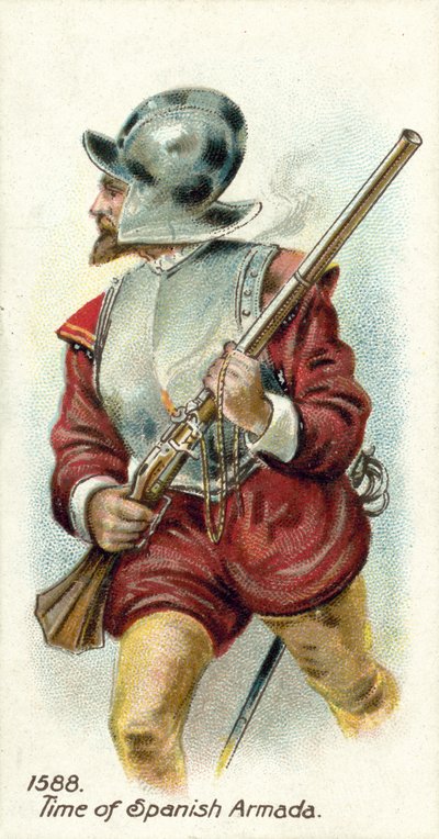 1588, época da Armada Espanhola de English School