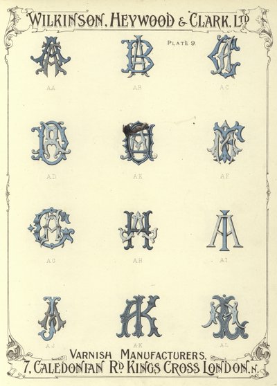 AA, AB, CA, AD, AE, AF, AG, AH, IA, AJ, AK, AL de English School