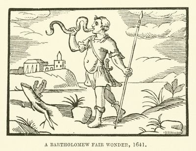 Uma maravilha da Feira de Bartolomeu, 1641 de English School