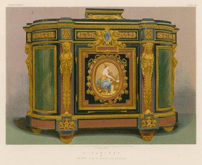 Um Gabinete dos Srs. J e T Scott, Edimburgo de English School