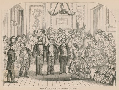 Uma academia de dança de English School