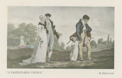 Um casal na moda de English School