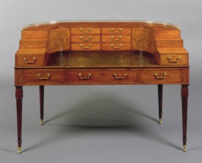 Um George III Carlton House Desk, c.1800 (madeira) de English School