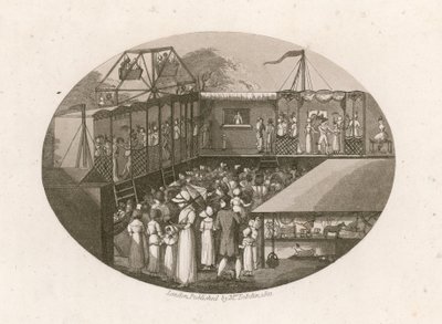 Uma feira de Londres possivelmente em Camberwell de English School