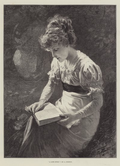 Uma História de Amor (gravura) de English School