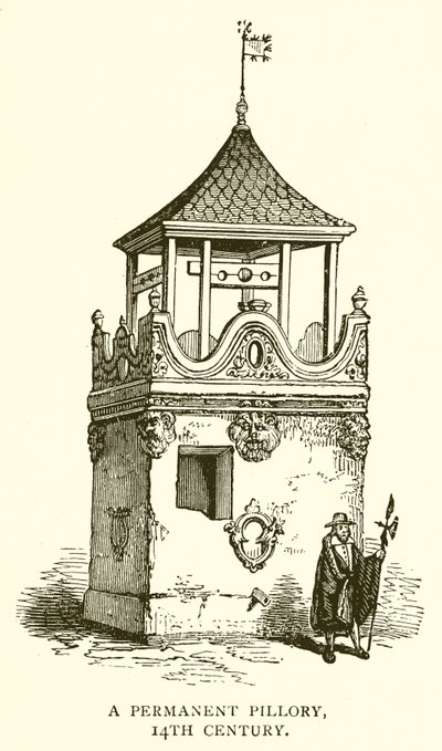 Um Pelourinho Permanente, Século XIV de English School