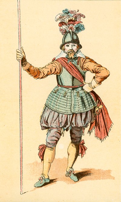 Um pikeman de English School