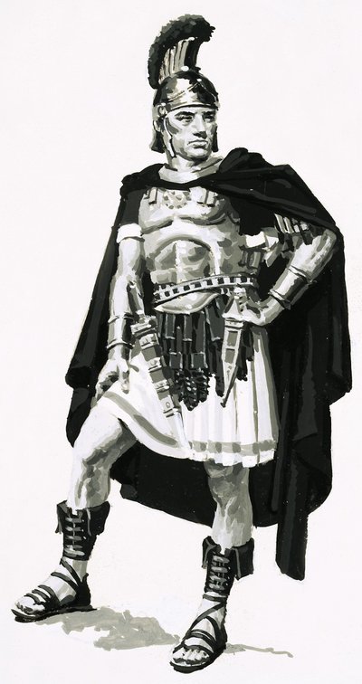 Um legionário romano de English School