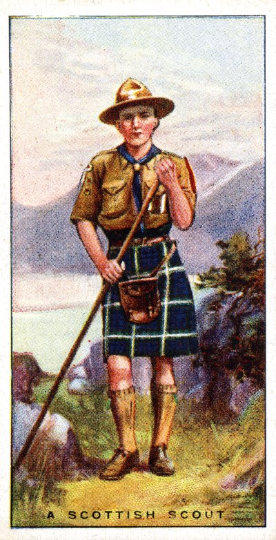 Um escoteiro escocês, 1929 de English School