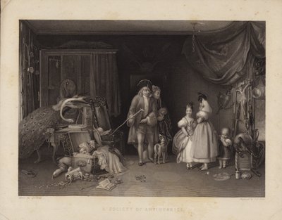 Uma sociedade de antiquários de English School