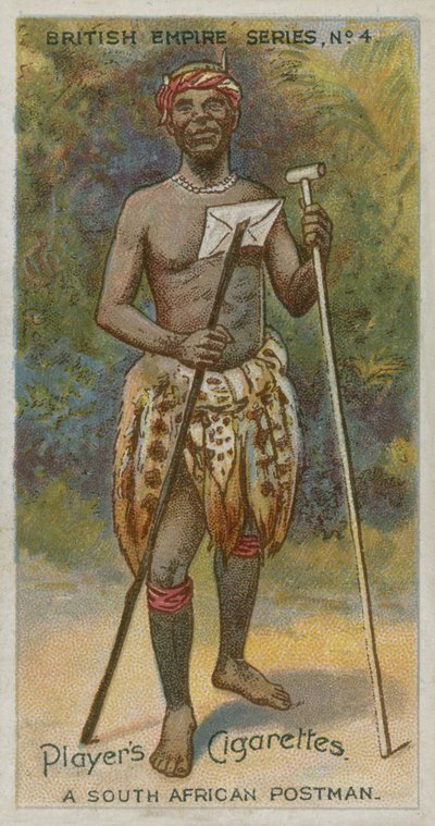 Um carteiro sul-africano de English School