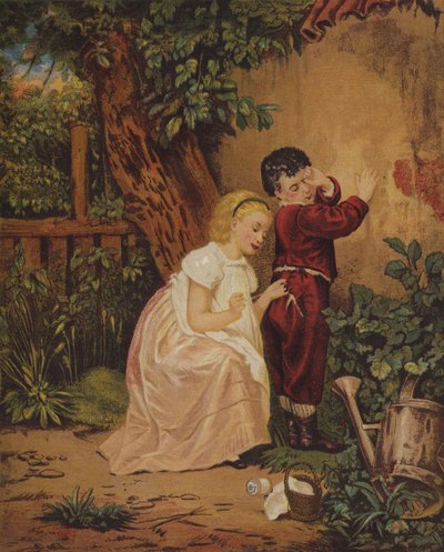 Um ponto no tempo (chromolitho) de English School