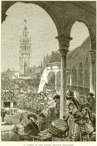 Um bilhete na sombra. - Sevilha Bull-Ring de English School