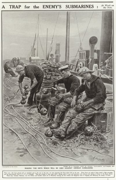 Uma armadilha para os submarinos inimigos de English School