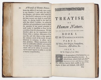 &39;A Treatise of Human Nature&39; por David Hume de English School