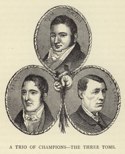 Um trio de campeões, os três toms de English School