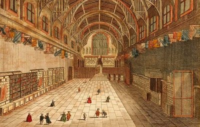 A View of the Inside of Westminster Hall (gravação) de English School