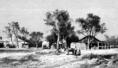 A Village on the Darling Downs, Queensland, Austrália, de 