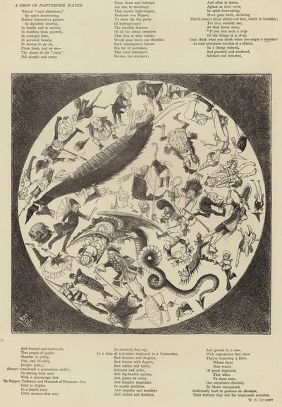 Uma gota de água de pantomima de English School