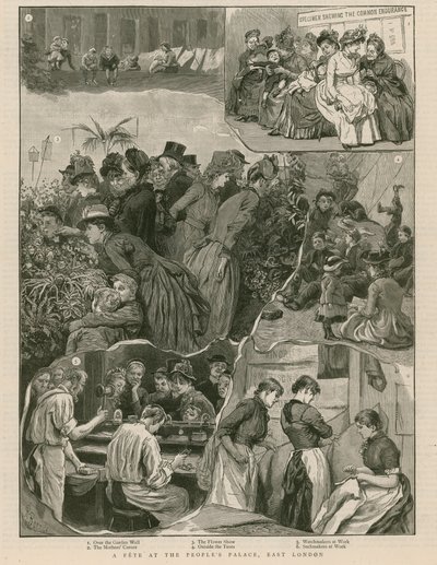 Uma festa no Palácio dos Povos, East London de English School